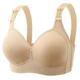 Full Coverage Bra Wide Straps Single Padded for Shape Enhancement Plus Size Bra