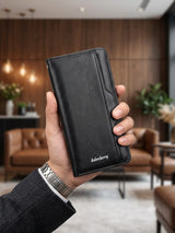 Baleaberry Very High Quality Very Spacious Long Wallet Plus Mobile & Card Holder NC-003