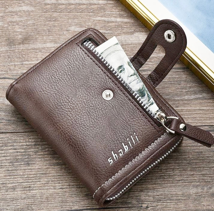 Balisi Style Classic Very High Very Spacious Top Zipper Wallets Plus Cardholder NC-003
