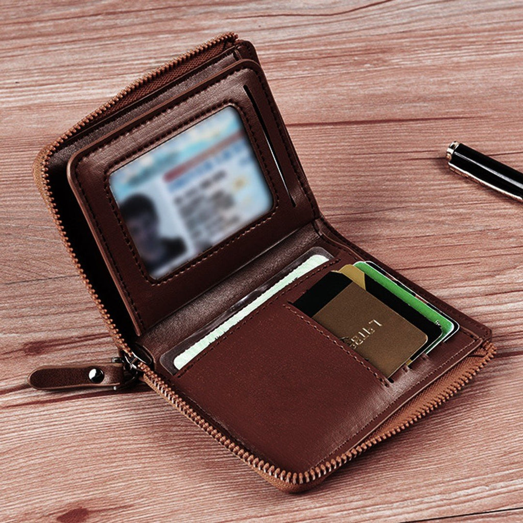Balisi Style Classic Very High Very Spacious Top Zipper Wallets Plus Cardholder NC-003