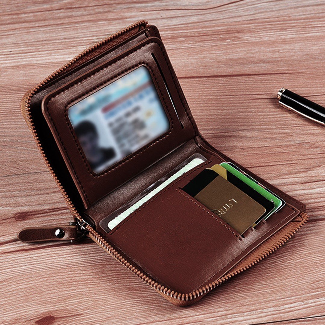 Balisi Style Classic Very High Very Spacious Top Zipper Wallets Plus Cardholder NC-003