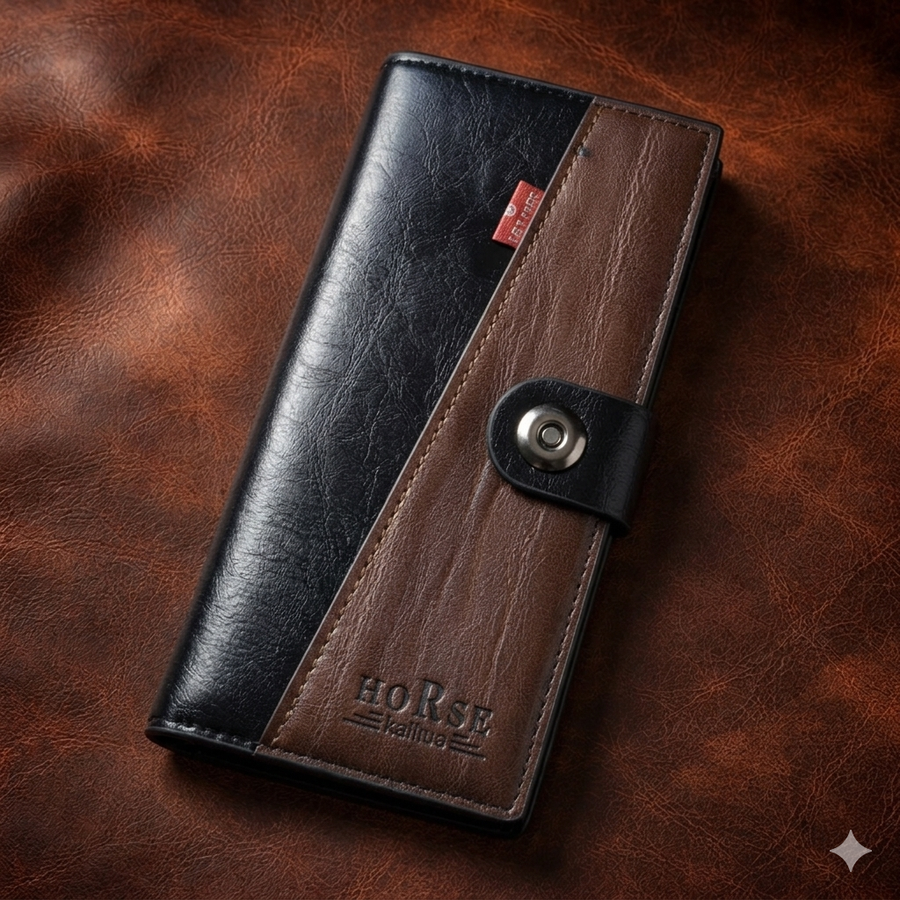 Baellerry Hand Strap Long Wallet For Mobile, Cash & Cards CN-001