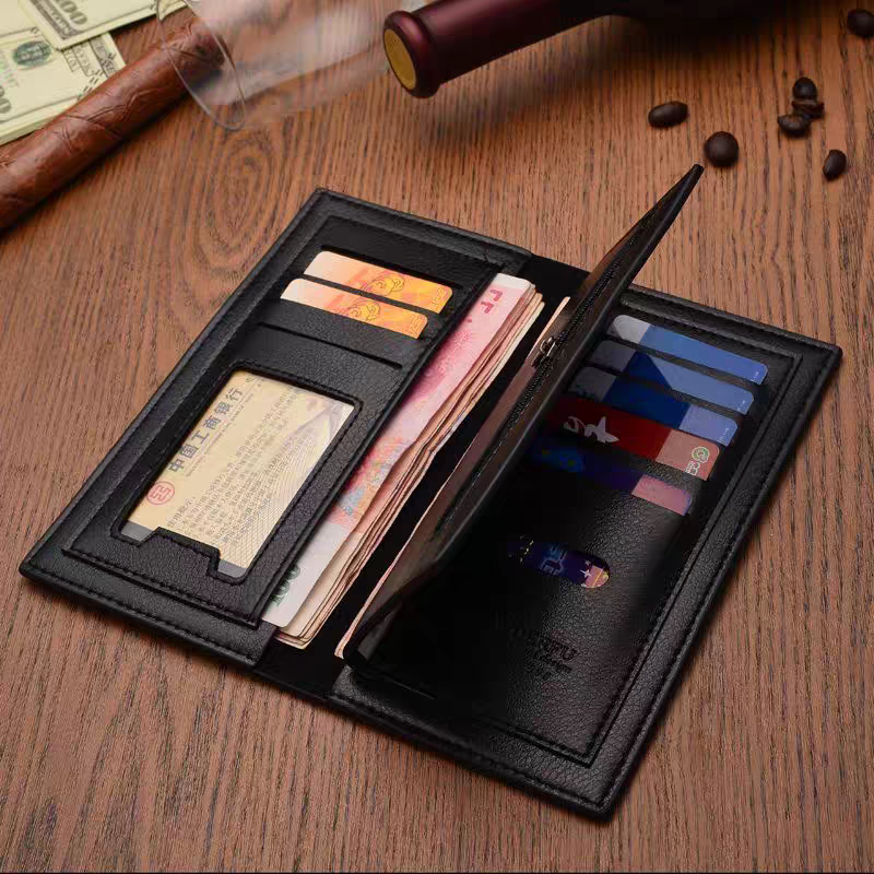 Baellerry Hand Strap Long Wallet For Mobile, Cash & Cards CN-001