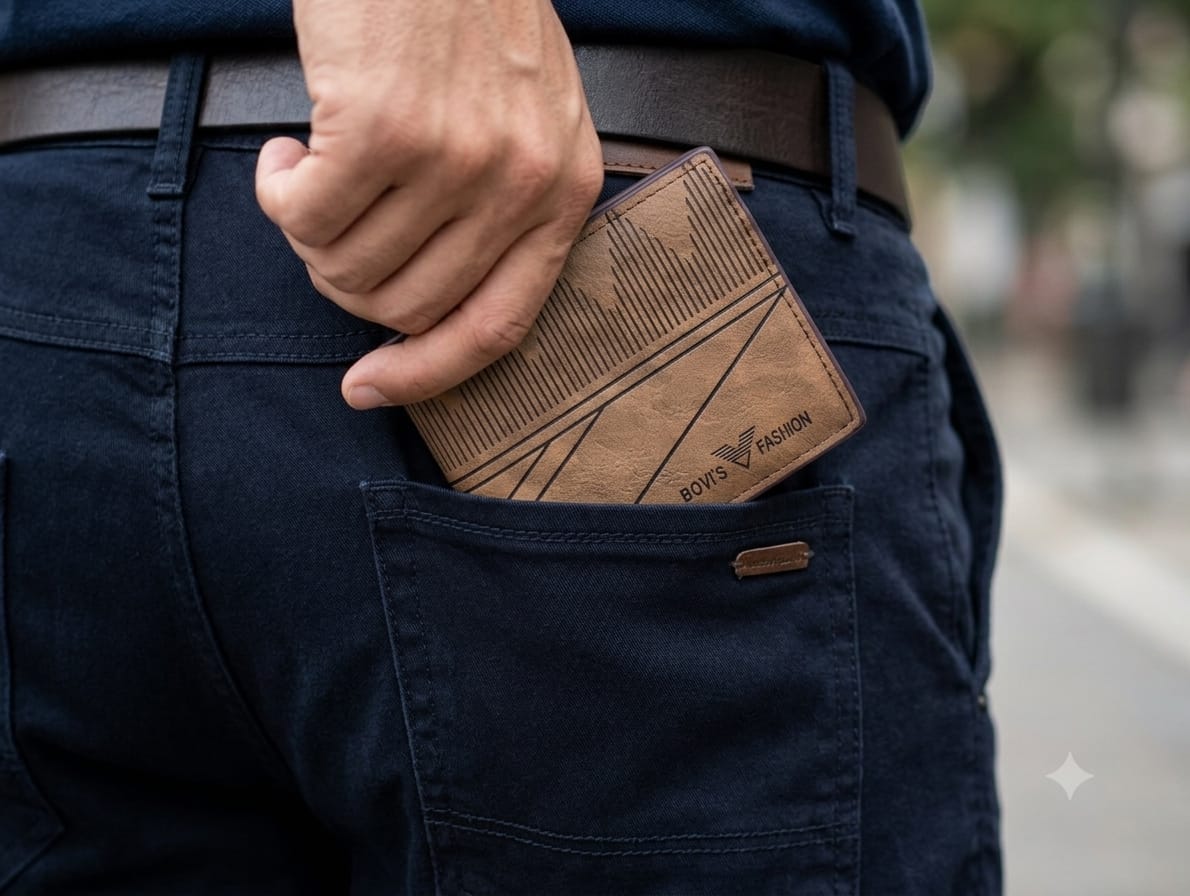 Bovis Style Classic Very High Quality & Spacious Wallets Plus Cardholder NC-010