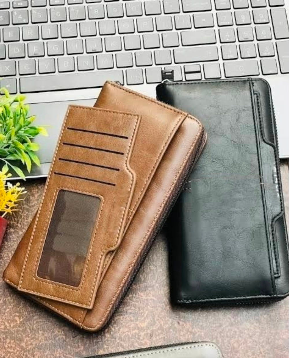 Baleaberry Very High Quality Very Spacious Long Wallet Plus Mobile & Card Holder NC-003