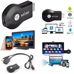 Anycast Google Chromecast HDMI 1080p TV Stick Wifi Display Dongle For ios & Andriod