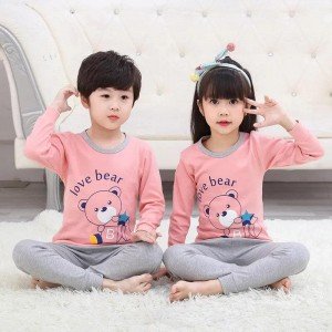 Love Bear Kid's Night Suit KNS-01