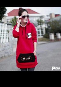 Cute Looking Long Women Hoodie DS-03