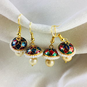 Multi-Color Jhumkay