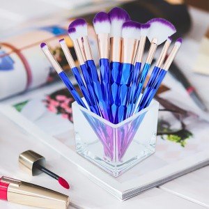 Plastic Fashion Makeup brush (10 Pcs) - BK003