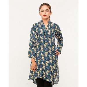 Shop2Home Banarsi Style (Yellow, Blue, Black) Kurti