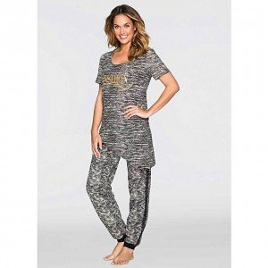 Grey & White Fashion Night Suits For Women