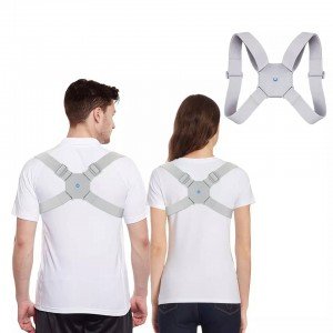 Smart Posture Corrector Intelligent Sensor Vibration Reminder Adjustable Brace Straightener Correction Trainer Back Support