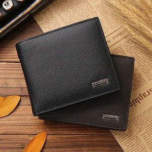 New Men Wallets Premium Product Real Cowhide for Man Short Wallet SR-03