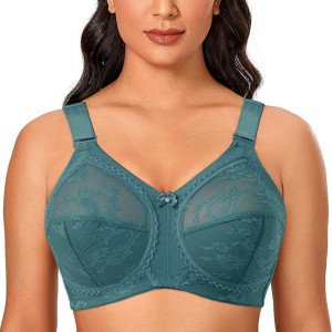 Comfortable Lace Bras For Women  Brassiere Thin Wireless AZ-02