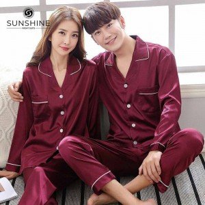 Silky Milky Night Suit For Couples NS-01